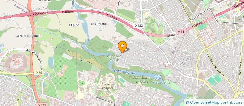localisation de l'entreprise SARL UNIPERSONNELLE CPO à AVRILLE