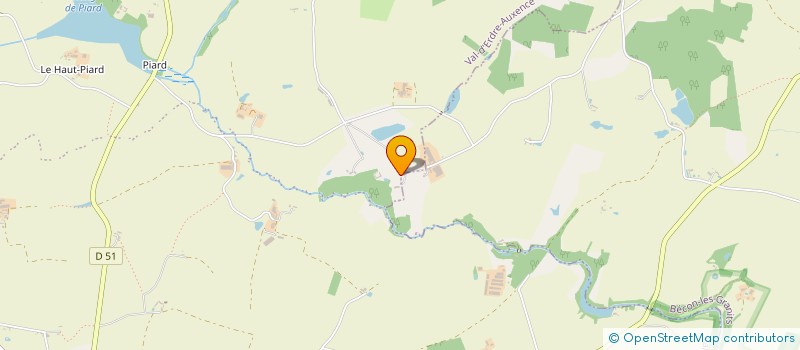 localisation de l'entreprise SARL UNIPERSONNELLE ECODYN  BECON-LES-GRANITS