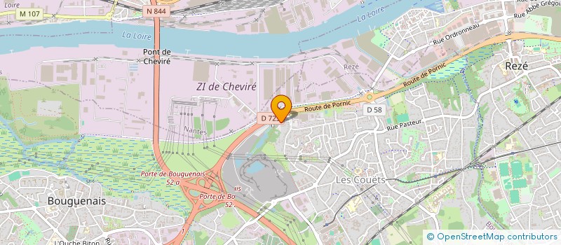localisation de l'entreprise SARL UNIPERSONNELLE EUREKA'AUTO à BOUGUENAIS