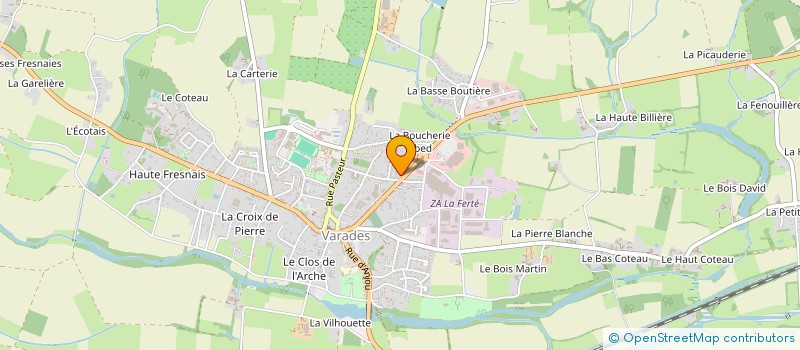 localisation de l'entreprise SARL UNIPERSONNELLE FAUCHEUX OLIVIER à LOIREAUXENCE