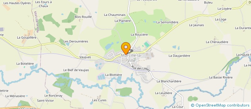 localisation de l'entreprise SARL UNIPERSONNELLE GERARD TERTRE  BELGEARD