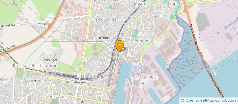 localisation de l'entreprise SARL UNIPERSONNELLE GILLES BUREL à SAINT-NAZAIRE