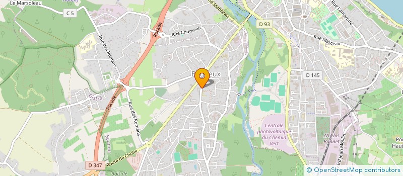 localisation de l'entreprise SARL UNIPERSONNELLE GLACES POLISH à SAUMUR