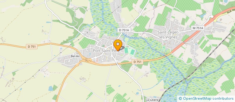 localisation de l'entreprise SARL UNIPERSONNELLE HUCHET à PORT-SAINT-PERE