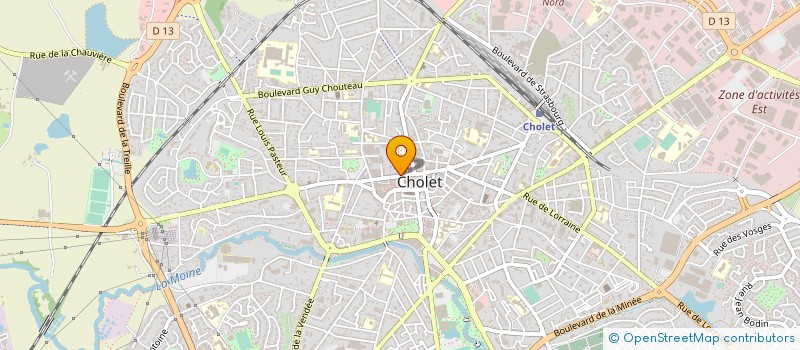 localisation de l'entreprise SARL UNIPERSONNELLE INDONESIA à CHOLET