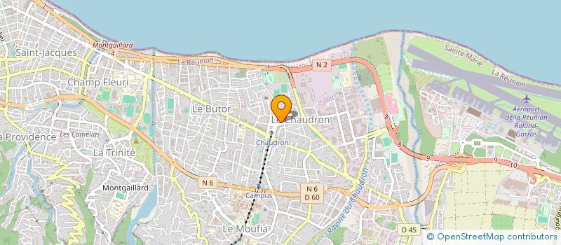 localisation de l'entreprise SARL UNIPERSONNELLE JAG à SAINT-DENIS