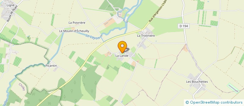 localisation de l'entreprise SARL UNIPERSONNELLE JARDIN ST NICOLAS à BROSSAY