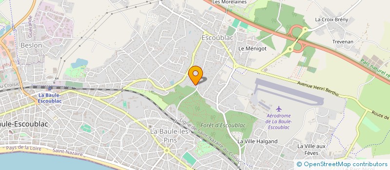 localisation de l'entreprise SARL UNIPERSONNELLE JMAS à LA BAULE-ESCOUBLAC
