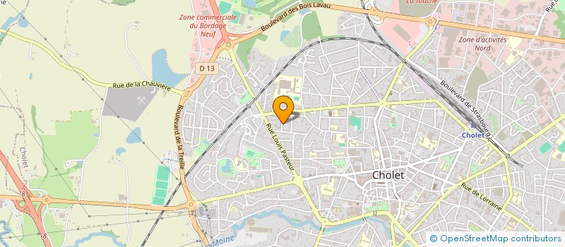 localisation de l'entreprise SARL UNIPERSONNELLE JOHNHOM à CHOLET
