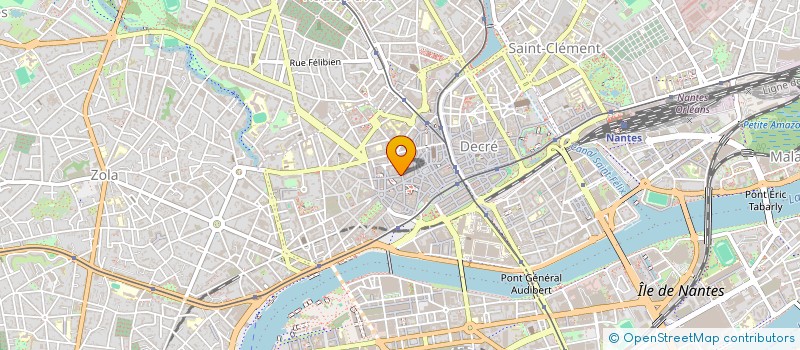 localisation de l'entreprise SARL UNIPERSONNELLE L AVENTURINE à NANTES