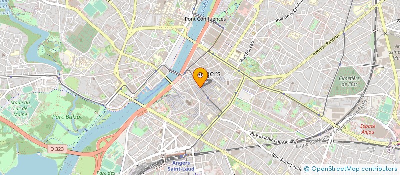 localisation de l'entreprise SARL UNIPERSONNELLE LES TITOUNES à ANGERS