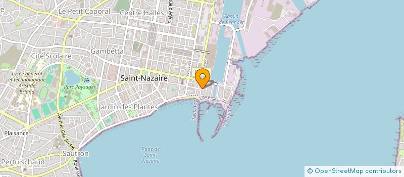 localisation de l'entreprise SARL UNIPERSONNELLE MILDOM  SAINT-NAZAIRE