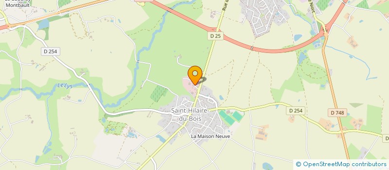 localisation de l'entreprise SARL UNIPERSONNELLE PAIROCHON YANNICK à LYS-HAUT-LAYON