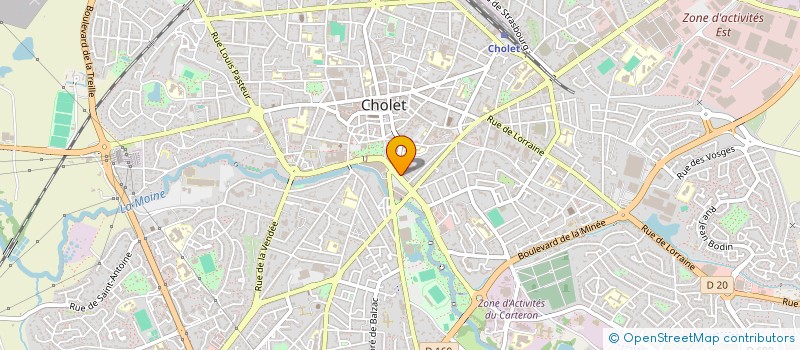 localisation de l'entreprise SARL UNIPERSONNELLE PATRICK GAILLARD à CHOLET