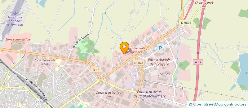 localisation de l'entreprise SARL UNIPERSONNELLE PLAISIR MEUBLES à CHOLET