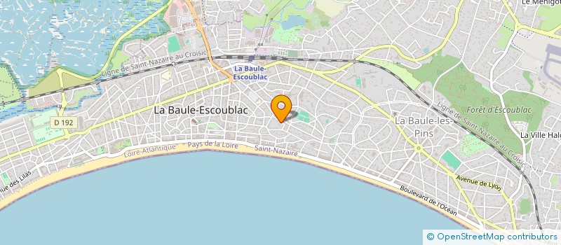 localisation de l'entreprise SARL UNIPERSONNELLE PUBLIGRIFF à LA BAULE-ESCOUBLAC