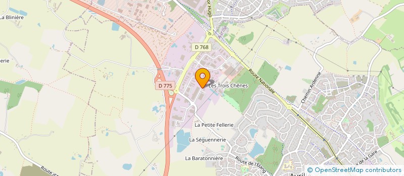 localisation de l'entreprise SARL UNIPERSONNELLE PYRAMID à AVRILLE