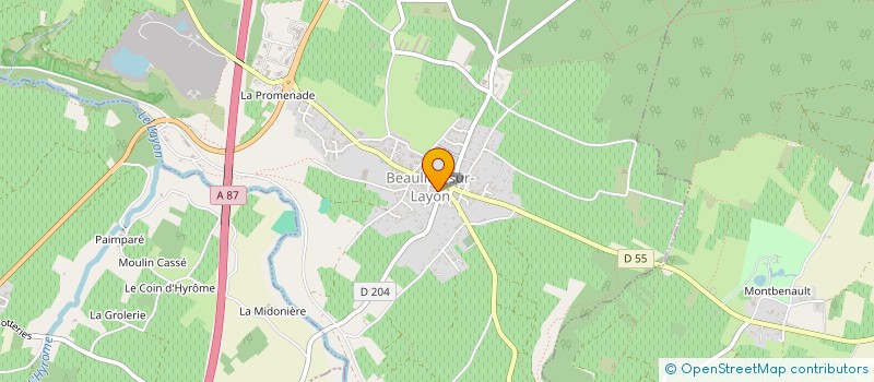 localisation de l'entreprise SARL UNIPERSONNELLE RAGNEAU à CHEMILLE-EN-ANJOU