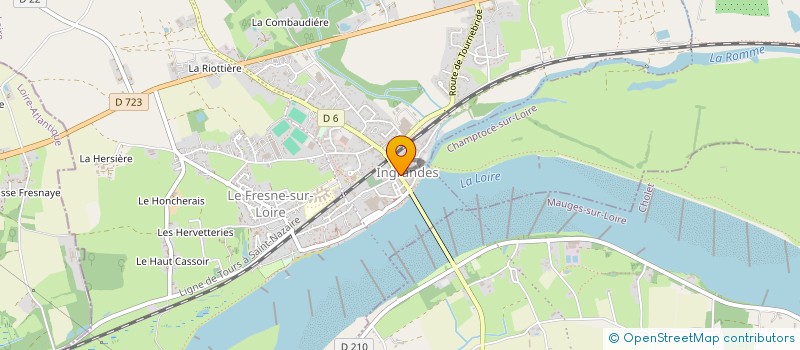 localisation de l'entreprise SARL UNIPERSONNELLE ROUSSEAU PIERRE à INGRANDES-LE-FRESNE-SUR-LOIRE