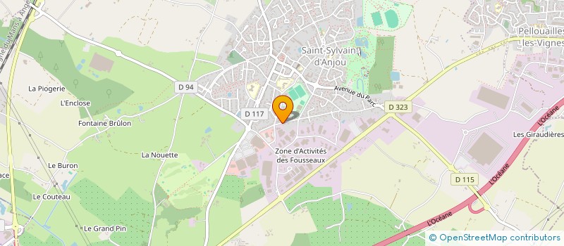 localisation de l'entreprise SARL UNIPERSONNELLE SENDID PROPRETE à VERRIERES-EN-ANJOU