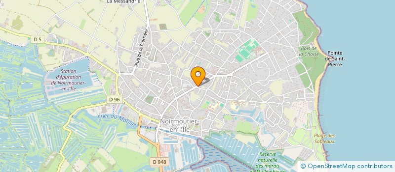 localisation de l'entreprise SARL UNIPERSONNELLE SHARK  NOIRMOUTIER-EN-L'ILE