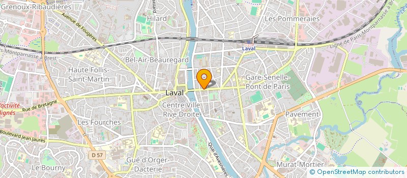 localisation de l'entreprise SARL UNIPERSONNELLE SWEAT D DELATTRE à LAVAL