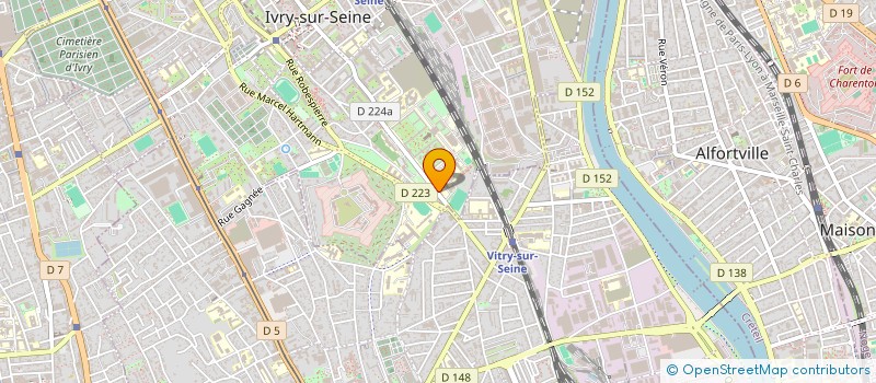localisation de l'entreprise SARL UNIREA  IVRY-SUR-SEINE