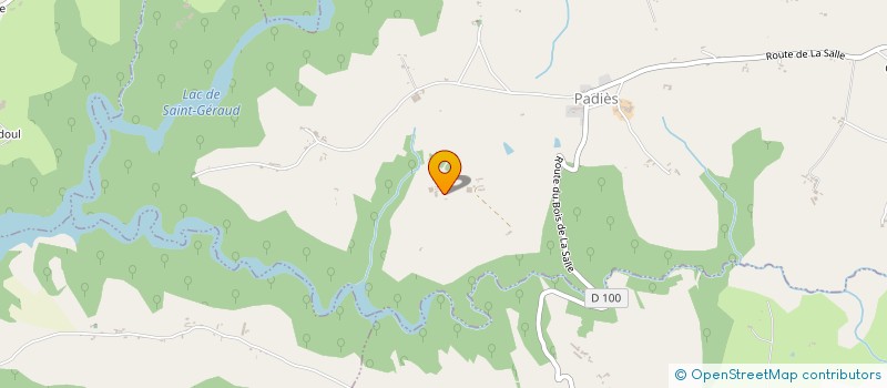 localisation de l'entreprise SARL UNITE  PADIES