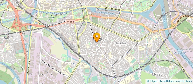 localisation de l'entreprise SARL UNITRANSPORTS  STRASBOURG