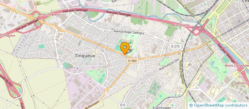 localisation de l'entreprise SARL UNIVERS à TINQUEUX