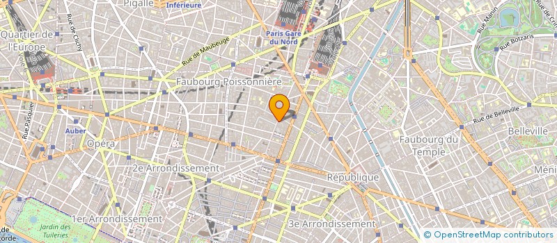 localisation de l'entreprise SARL UNIVERS MACHINES à PARIS