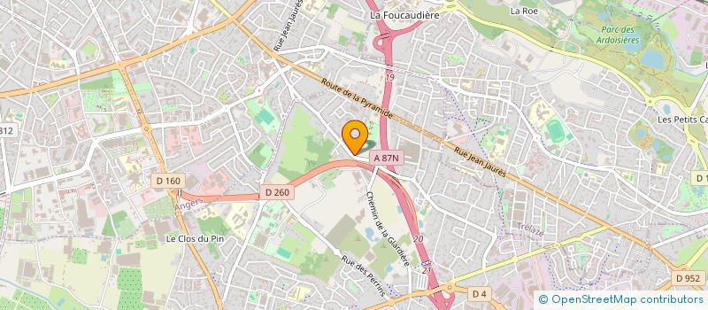 localisation de l'entreprise SARL UNIVERS-MATERIELS à LES PONTS-DE-CE