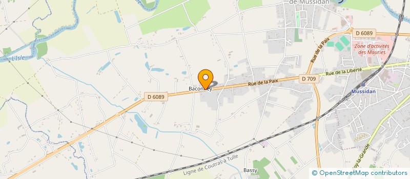 localisation de l'entreprise SARL UNIVERSAL DOG S  SAINT-MEDARD-DE-MUSSIDAN