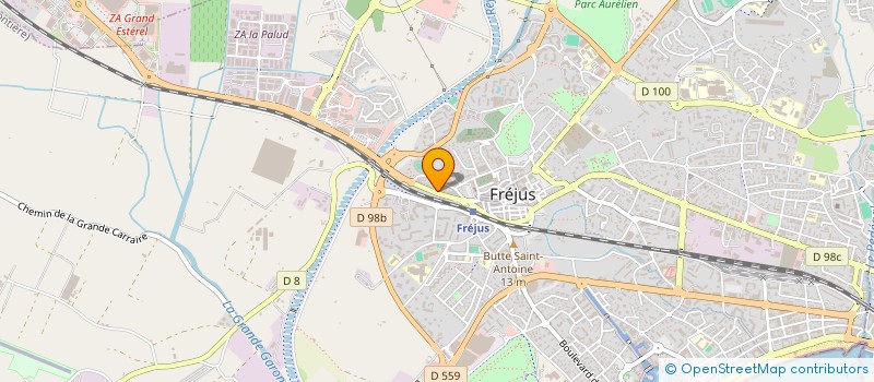 localisation de l'entreprise SARL UNIVERSAL TELECOM à FREJUS