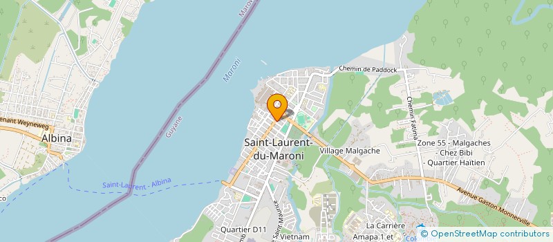 localisation de l'entreprise SARL UPGRADE COMPUTER à SAINT-LAURENT-DU-MARONI