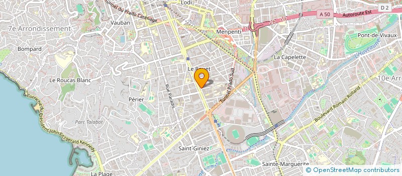 localisation de l'entreprise SARL UPSILON à MARSEILLE