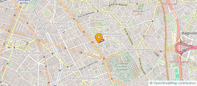 localisation de l'entreprise SARL URUN  PARIS