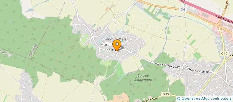 localisation de l'entreprise SARL USIPROD 78 à MORAINVILLIERS