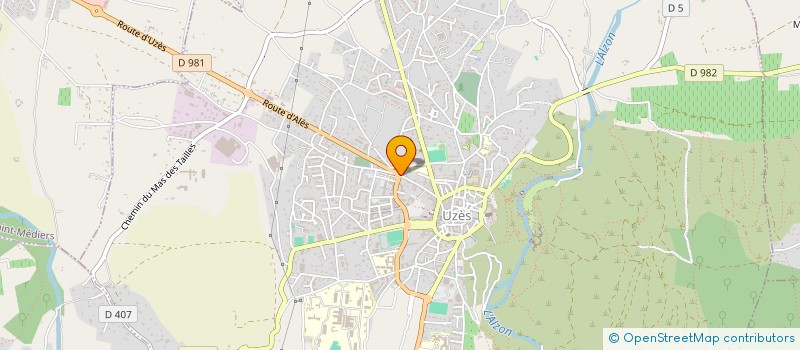 localisation de l'entreprise SARL UZES AUTO SERVICE à UZES