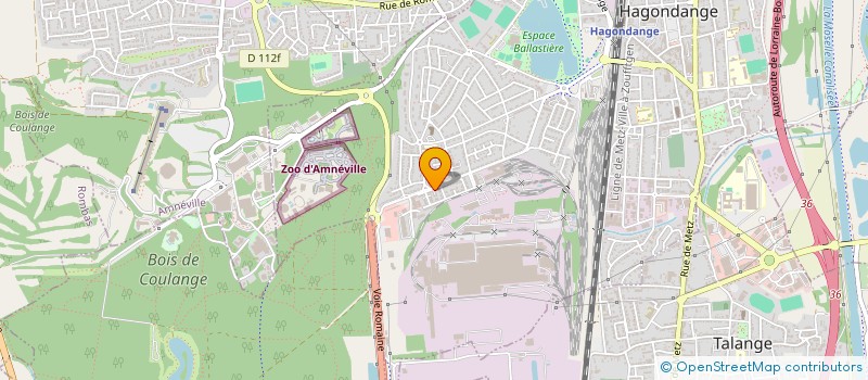 localisation de l'entreprise SARL V B  HAGONDANGE