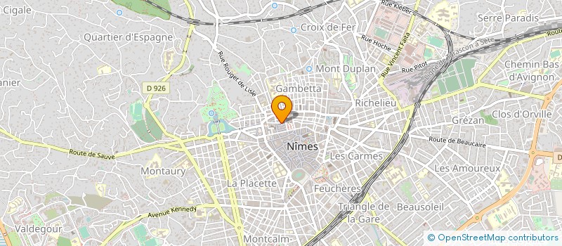 localisation de l'entreprise SARL V.D.G à NIMES