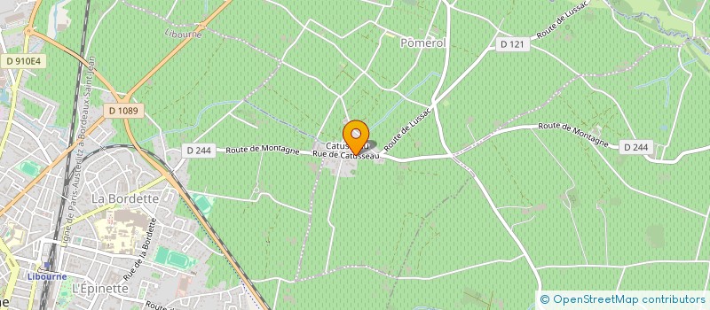 localisation de l'entreprise SARL V.F.M.-VINS DE FRANCE ET MILLESIMES  POMEROL