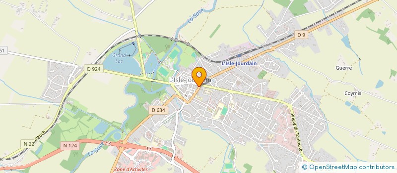 localisation de l'entreprise SARL V L P à L'ISLE-JOURDAIN