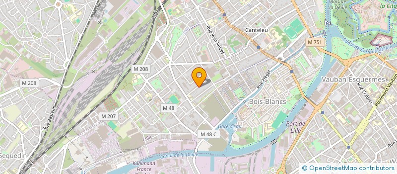 localisation de l'entreprise SARL V.R.D.P. à LILLE