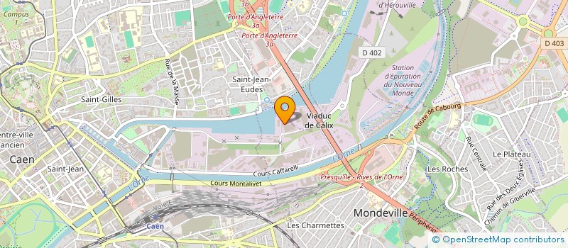 localisation de l'entreprise SARL V1.D2  MONDEVILLE