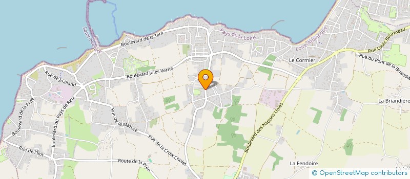 localisation de l'entreprise SARL VACANCES ESPACES LOISIRS à LA PLAINE-SUR-MER