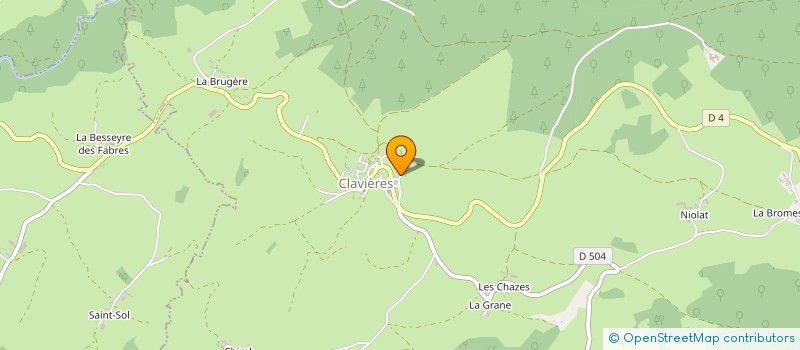 localisation de l'entreprise SARL VACHER à ANGLARDS-DE-SAINT-FLOUR
