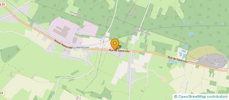 localisation de l'entreprise SARL VACOAZ à CUIGY-EN-BRAY