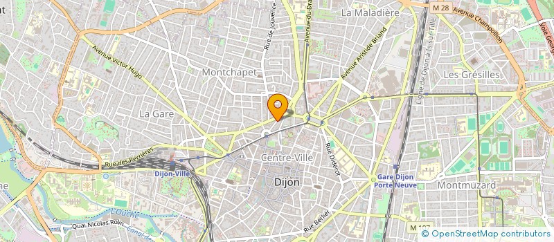localisation de l'entreprise SARL VADIC à DIJON
