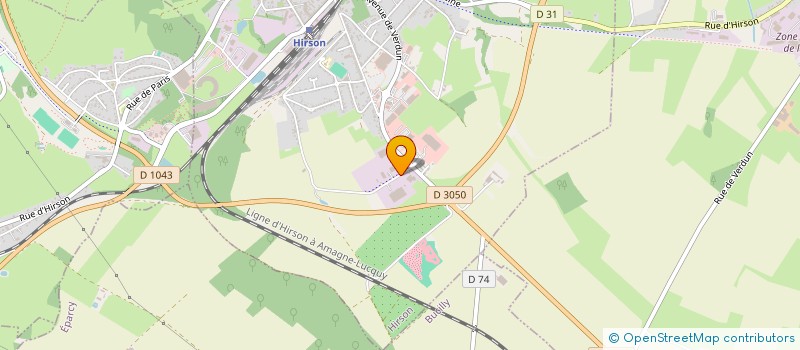 localisation de l'entreprise SARL VADUREL à HIRSON